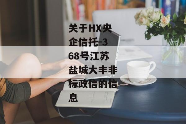 关于HX央企信托-368号江苏盐城大丰非标政信的信息