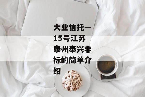 大业信托—15号江苏泰州泰兴非标的简单介绍