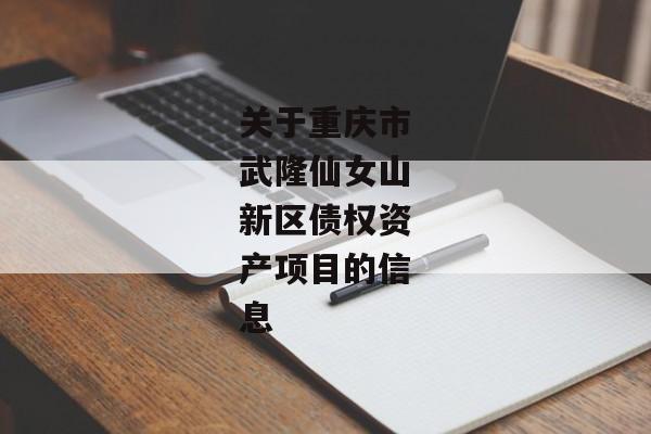 关于重庆市武隆仙女山新区债权资产项目的信息