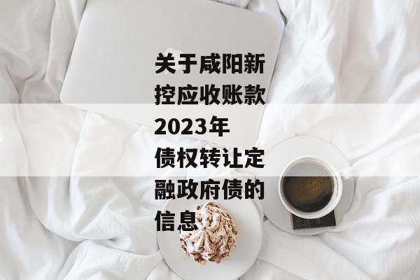 关于咸阳新控应收账款2023年债权转让定融政府债的信息