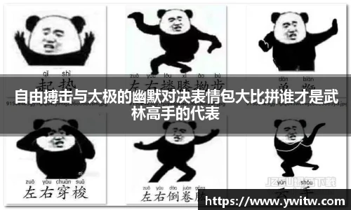 自由搏击与太极的幽默对决表情包大比拼谁才是武林高手的代表