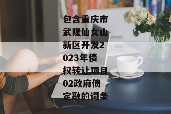 包含重庆市武隆仙女山新区开发2023年债权转让项目02政府债定融的词条