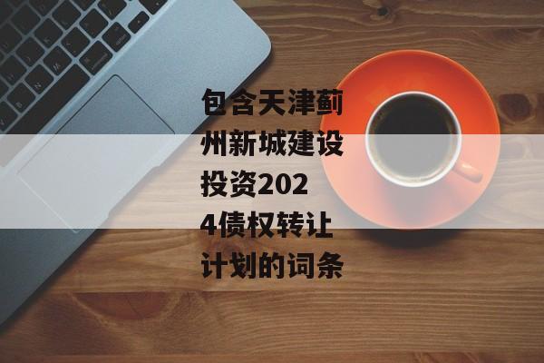 包含天津蓟州新城建设投资2024债权转让计划的词条