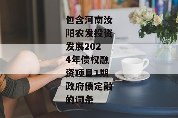 包含河南汝阳农发投资发展2024年债权融资项目1期政府债定融的词条
