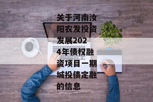 关于河南汝阳农发投资发展2024年债权融资项目一期城投债定融的信息